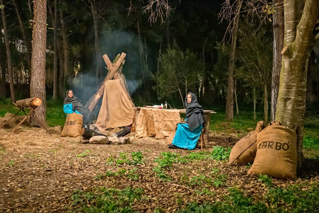 Live nativity scenes in Castell d’Aro.