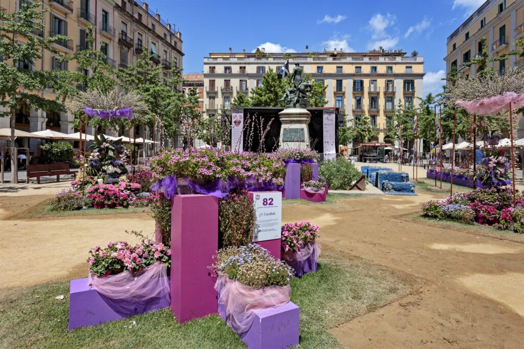 Фестиваль цветов в Жироне 2022 Temps de Flors Girona.