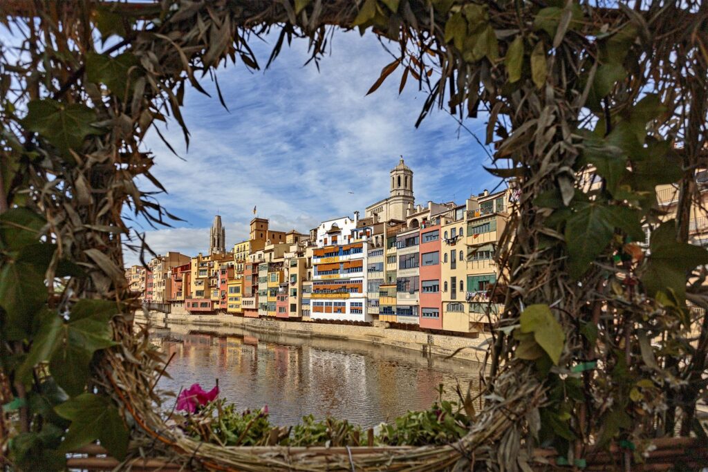 Flower festival Temps de Flors Girona 2024.