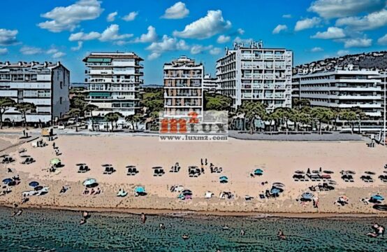 Apartments in a new building on the first line of the sea in Playa de Aro.