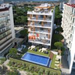 Apartments in a new building on the first line of the sea in Playa de Aro.