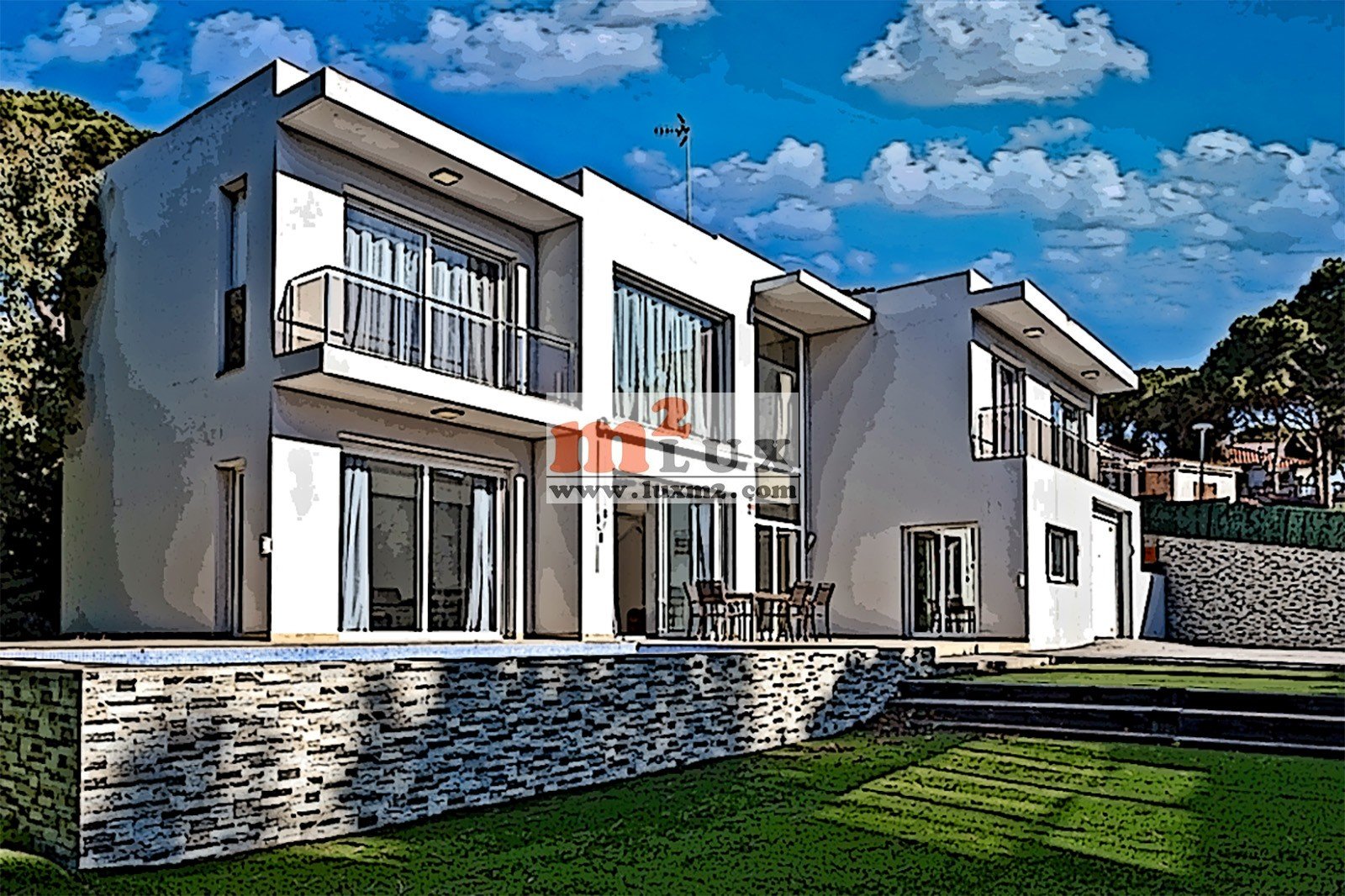 Modern 5-Bedroom House with Sea Views on the Costa Brava.